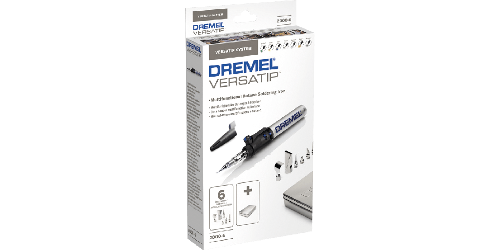 SOLDADOR DE BUTANO DREMEL VERSATIP  (2000-6)