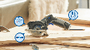 SIERRA CIRCULAR COMPACTA DREMEL BLUEPRINT (CS12V-S1)
