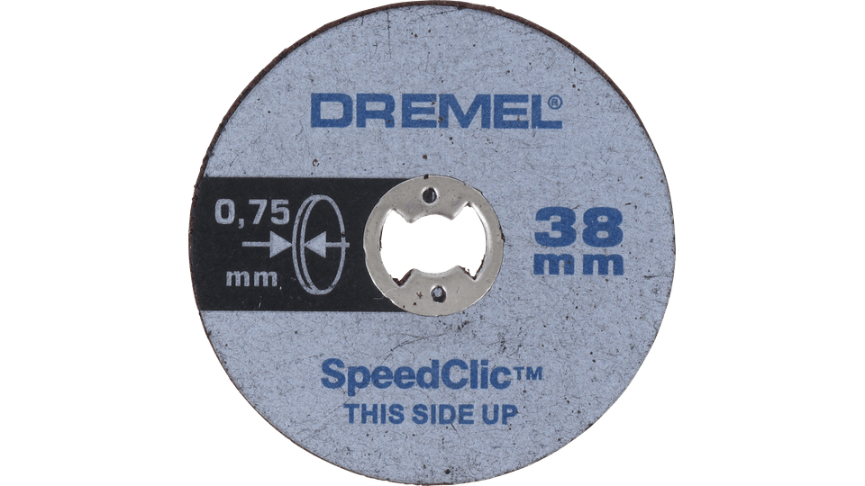 DREMEL EZ SPEEDCLIC: DISCOS DE CORTE FINOS (SC409) x5