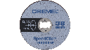 DREMEL EZ SPEEDCLIC: DISCOS DE CORTE FINOS (SC409) x5