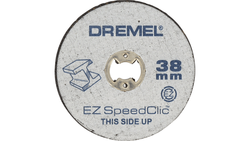 DREMEL EZ SPEEDCLIC: KIT DE 12 UNIDADES DE DISCOS DE CORTE PARA METAL (SC456B)