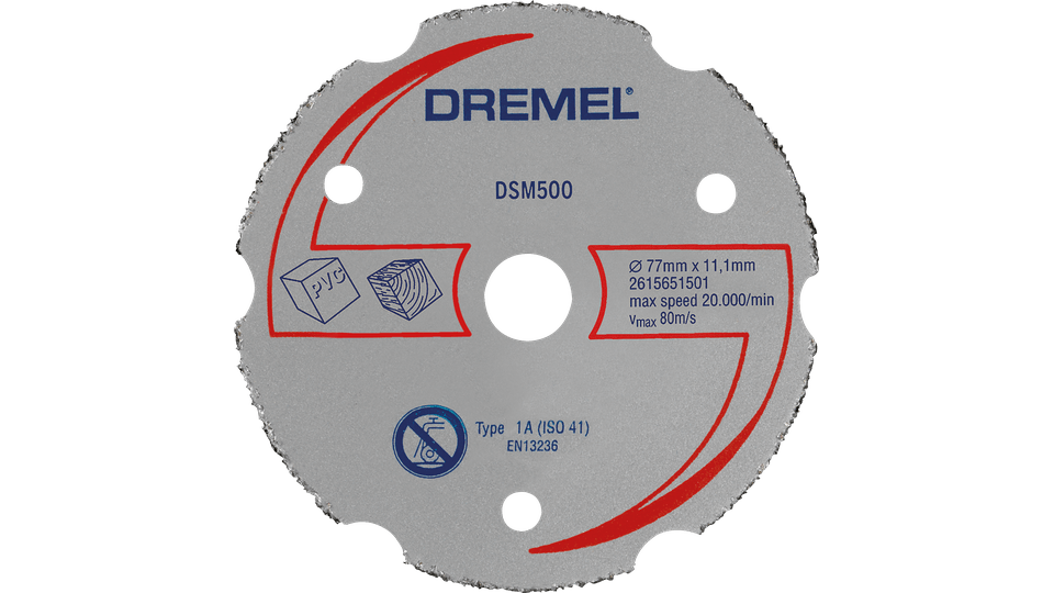 DISCO DE CORTE MULTIUSOS DREMEL DSM20 (DSM500)