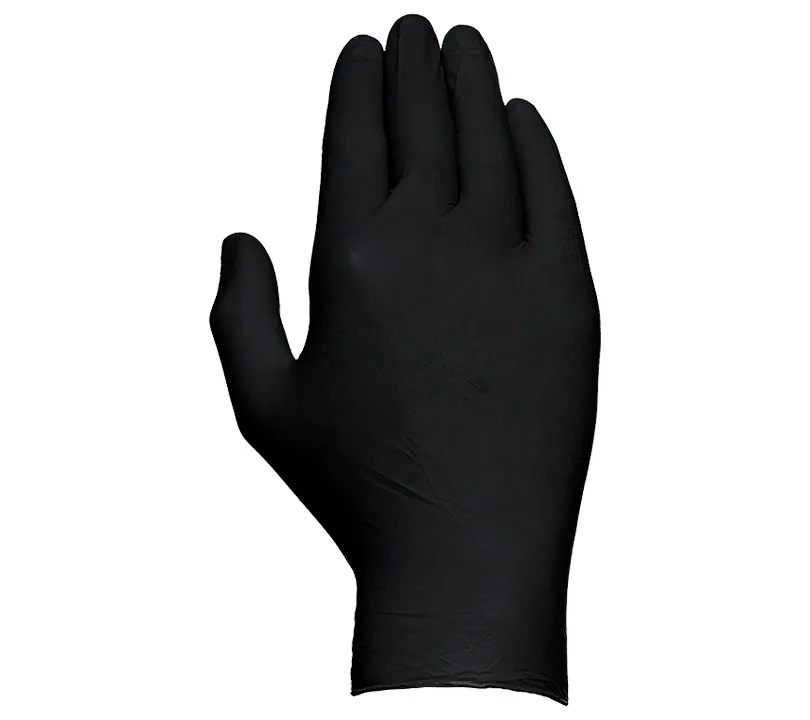 CAJA GUANTES NITRILO NEGRO SIN POLVO JUBA (100 UDS.) S