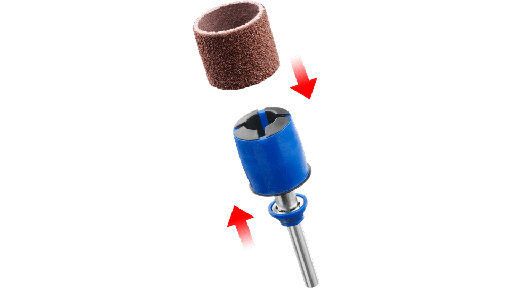 [DR2615S407JA] DREMEL EZ SPEEDCLIC: MANDRIL Y BANDAS DE LIJA (SC407)