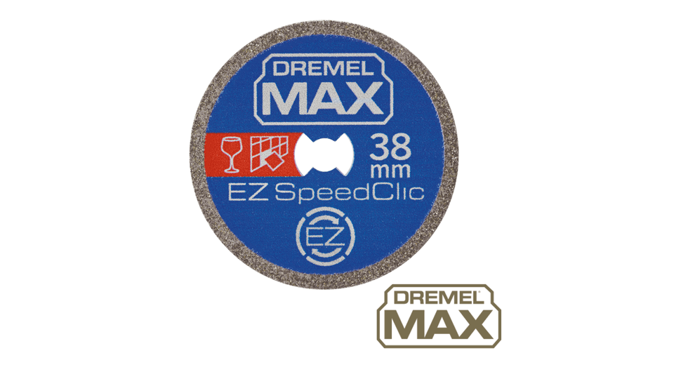Disco de corte de diamante DREMEL® MAX EZ SPEEDCLIC Cortar