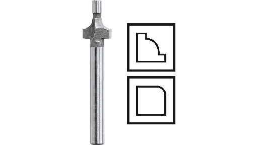 [DR2615T615JA] BROCA DE FRESA DE REDONDEO DE ESQUINAS DREMEL TRIO (TR615)