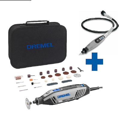 [DR4250KA] MULTIHERRAMIENTA DREMEL 4250 (4250-35) + EJE FLEXIBLE
