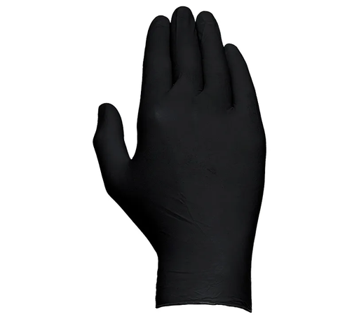 [JU570NRS] CAJA GUANTES NITRILO NEGRO SIN POLVO JUBA (100 UDS.) S